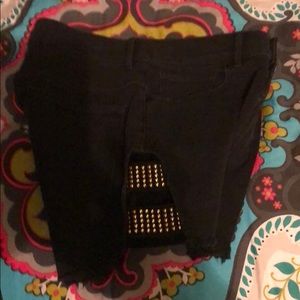 NWT Sexy Midi High Rise Express Shorts Sz 4